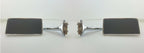 Peep Mirrors Long Arm Replacement for Universal Trucks Vans Cars (Universal)