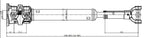 Drive Shaft for Ford F250 F350 Super Duty 1999–2006 4X4 4WD