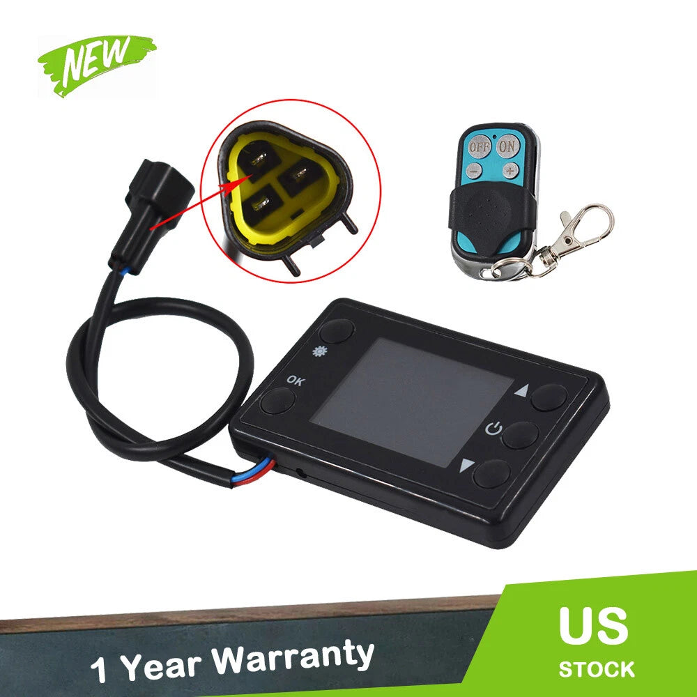 LCD Remote Control Switch for Air Diesel Parking Heater (Universal)