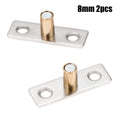 Set of 2 Sliding Door Guide Locator Stoppers for Cabinet Doors