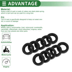 Oil Seal for Various Models (14x22x5mm, NBR Rubber, High Pressure)