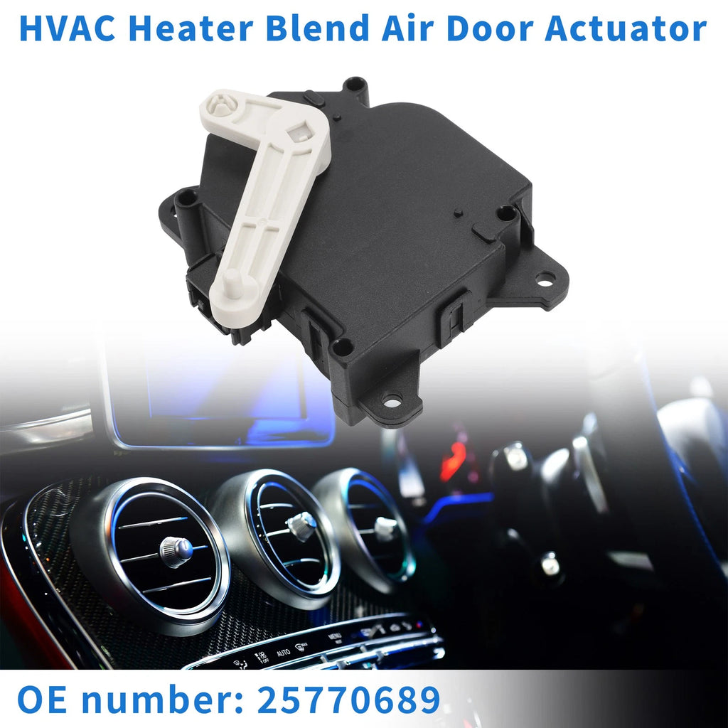 HVAC Heater Blend Door Control Actuator for Cadillac DTS (2006–2011) 25770689