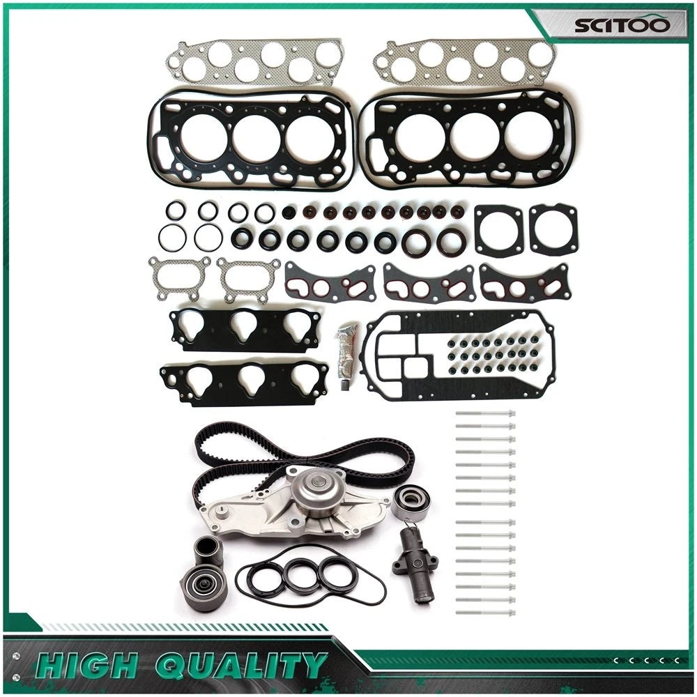 Head Gasket Set, Timing Belt Kit, Water Pump for Acura TL (2004–2008)