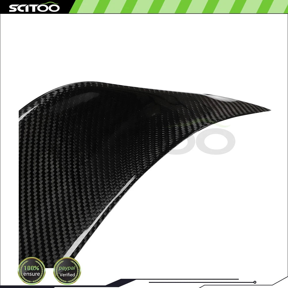 AR Style Glossy Carbon Fiber Trunk Lid Spoiler for Lexus IS (2014–2020)
