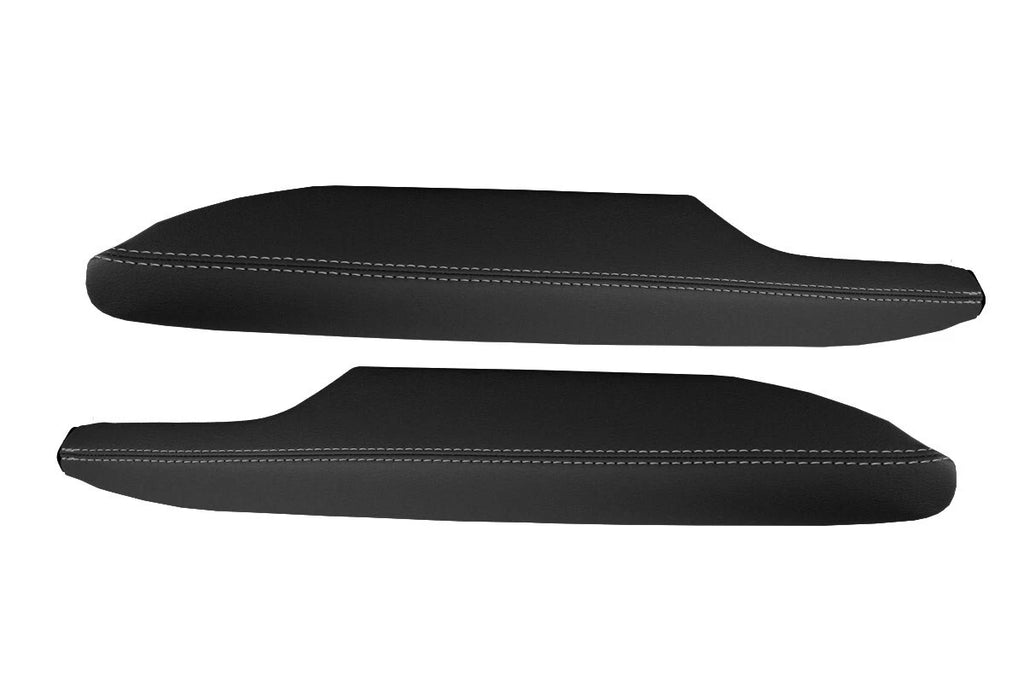 Armrest Door Panel Cover Leather for Toyota Solara Coupe (2004–2008) Gray Stitch