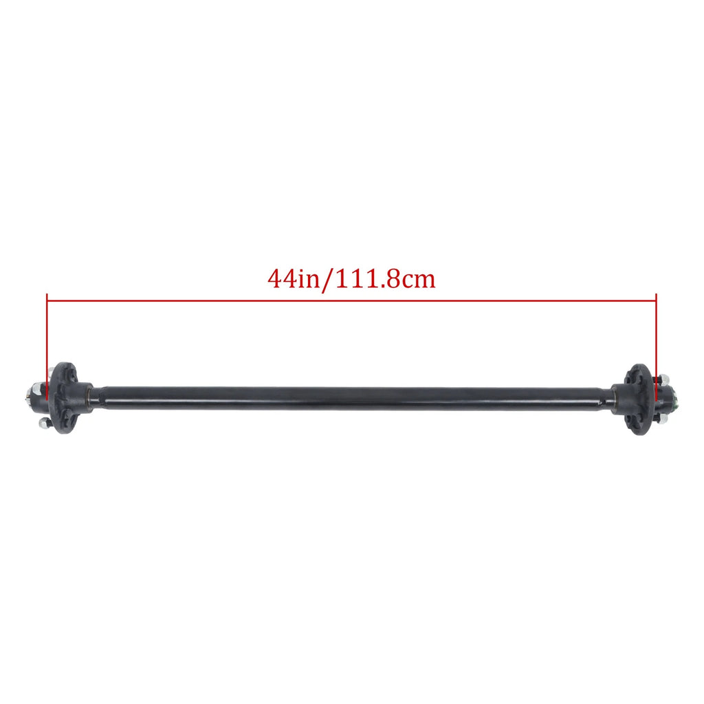 4 Lug Trailer Axle for 2000 lb Trailer (4" Hub Face Pitch)