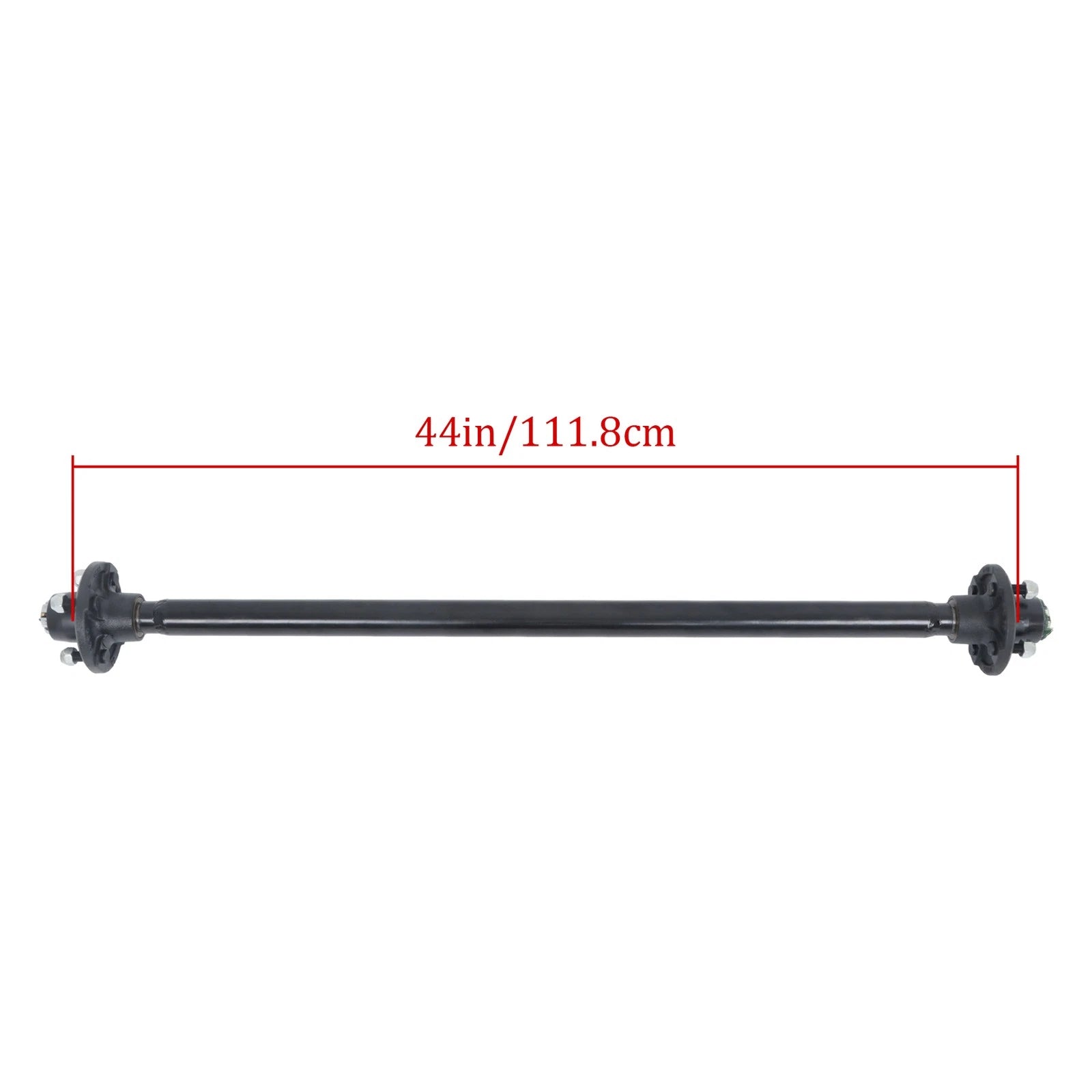 4 Lug Trailer Axle for 2000 lb Trailer (4" Hub Face Pitch)