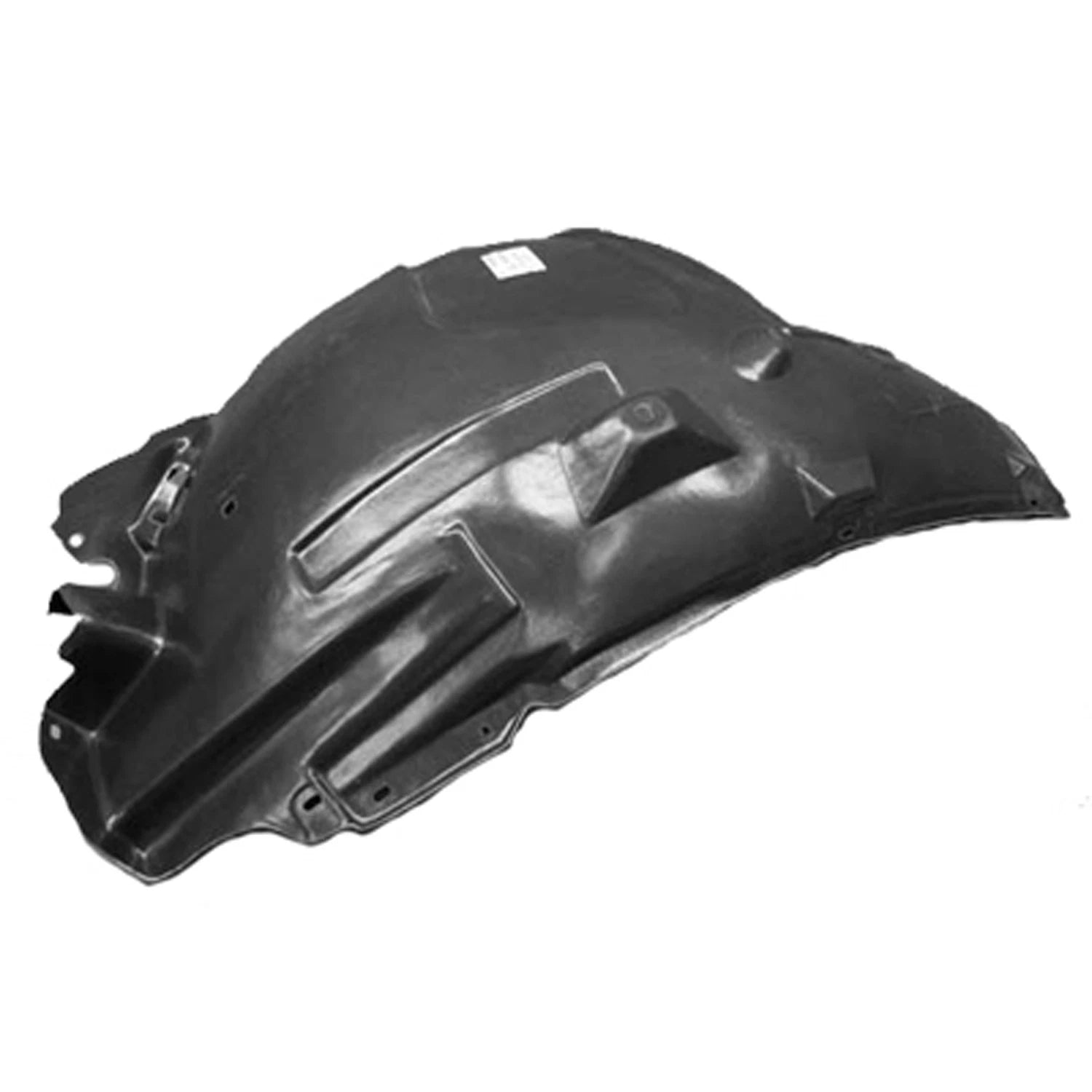 Replacement Plastic Front Passenger Side Rearward Fender Liner