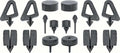 Rubber Stopper Bumper Cushion Kit for 1963–1964 Chevy Impala (16 Piece)