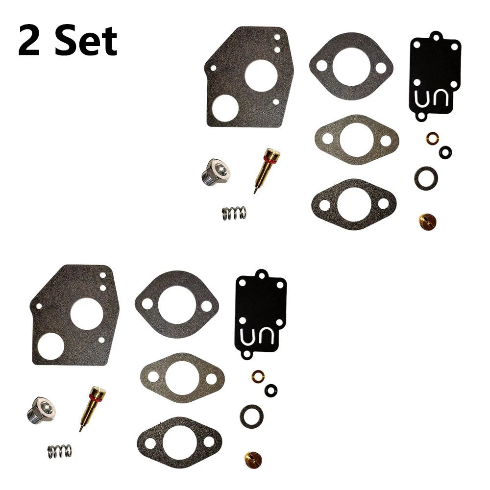 2X Carburetor Repair Kit for Briggs & Stratton 3-5HP Engine (494624, 495606)
