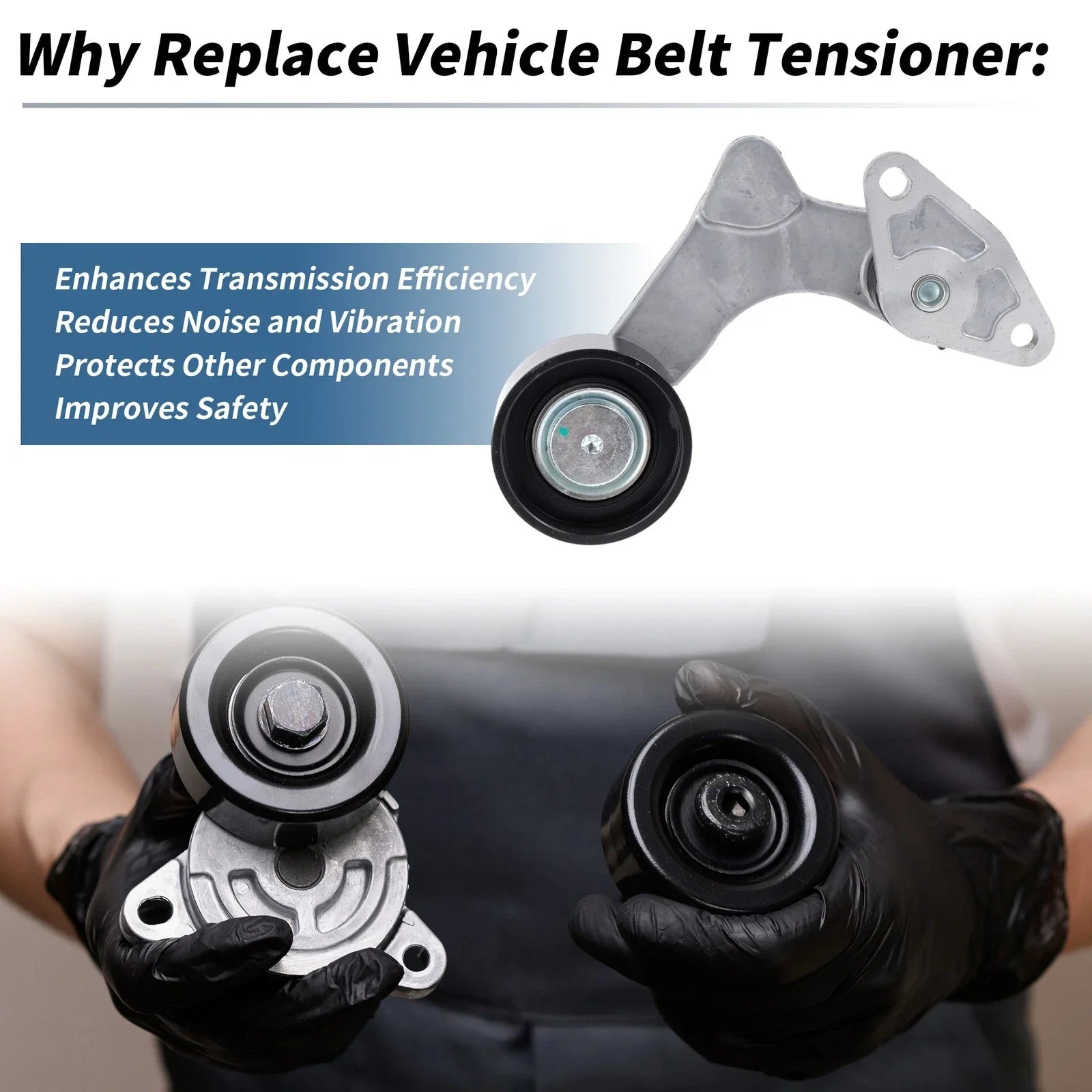 Belt Tensioner for Hyundai Sonata 2.0L L4 Hybrid (2016-2019)