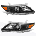 Projector Headlight for Toyota Camry (2010–2011) - Black Housing, Clear Lens