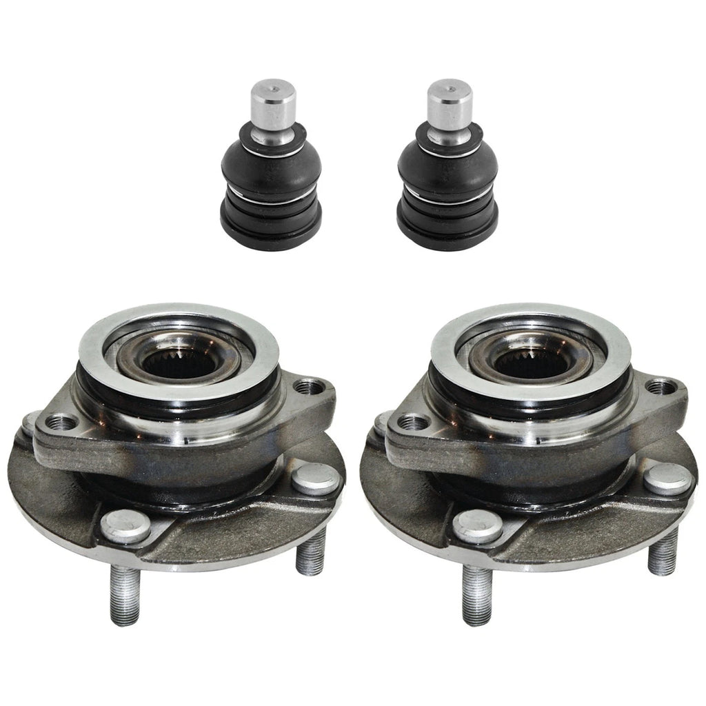 Set of 2 Wheel Hubs for Nissan Versa