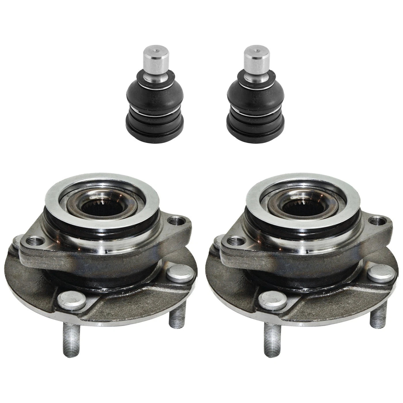 Set of 2 Wheel Hubs for Nissan Versa