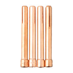 Set of 4 TIG Welding Torch Collets for (10N22, 10N23, 10N24, 10N25)