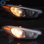 1PC Halogen Headlight Assembly for Kia Forte (2014-2016)