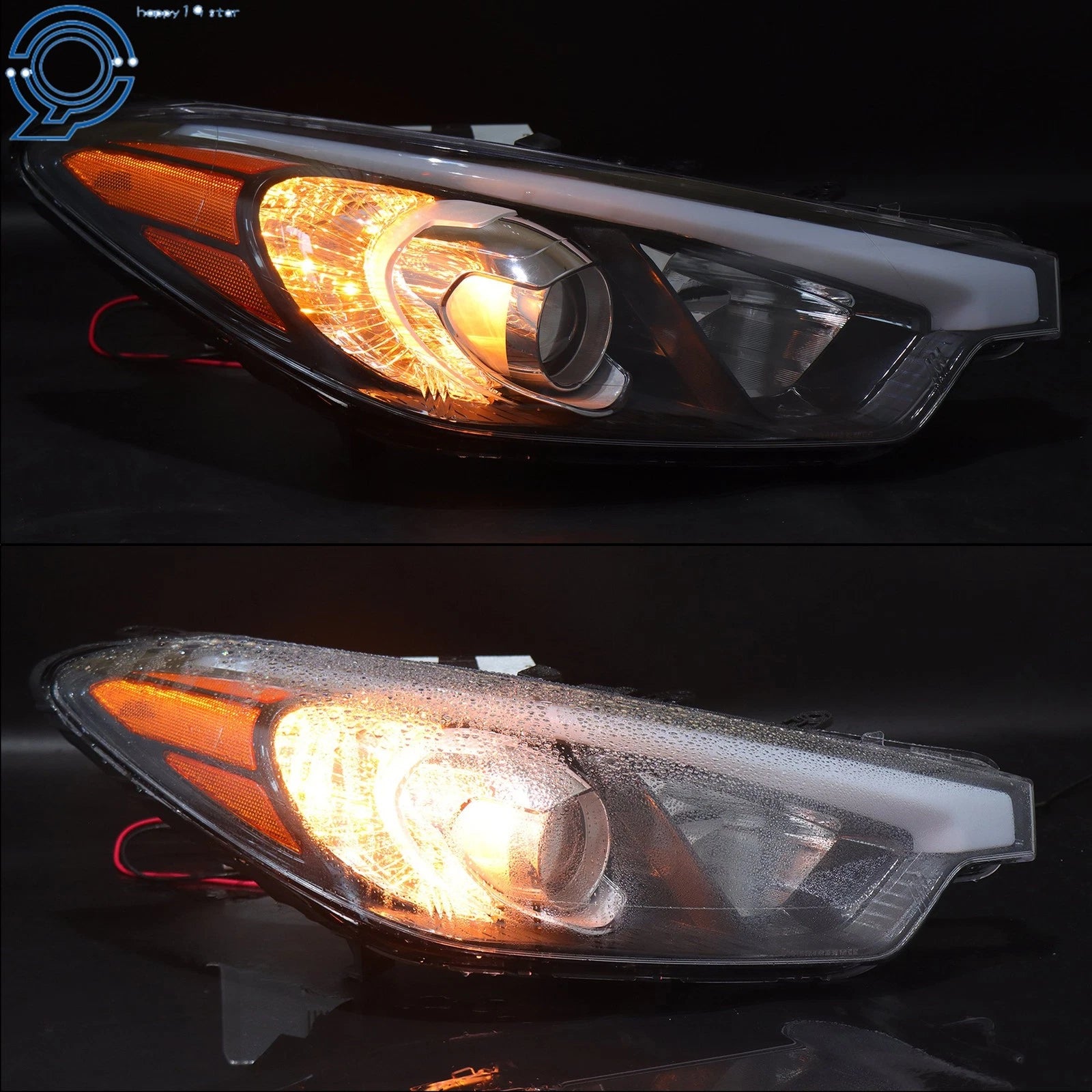 1PC Halogen Headlight Assembly for Kia Forte (2014-2016)
