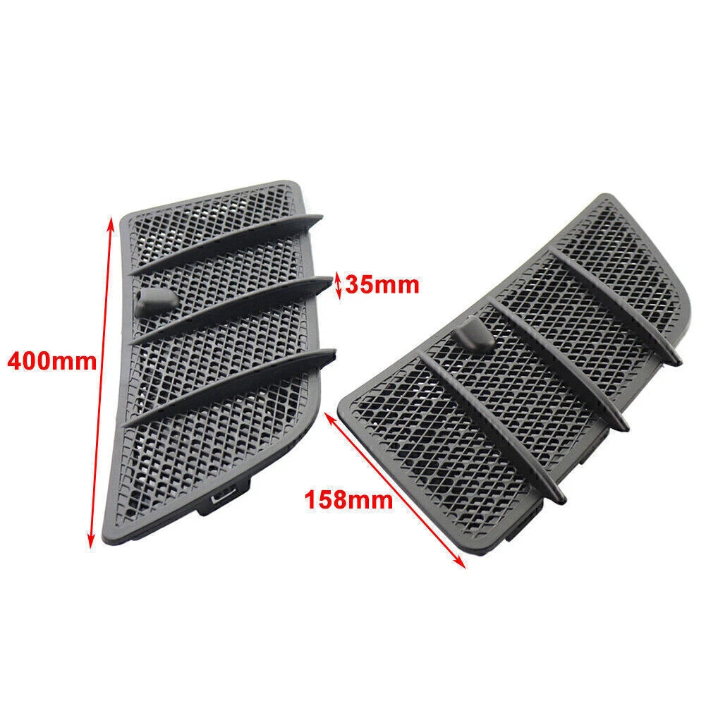2X Hood Air Vent Grille Cover for Benz W164 GL350 GL450 ML350 ML450 (2008–2011)