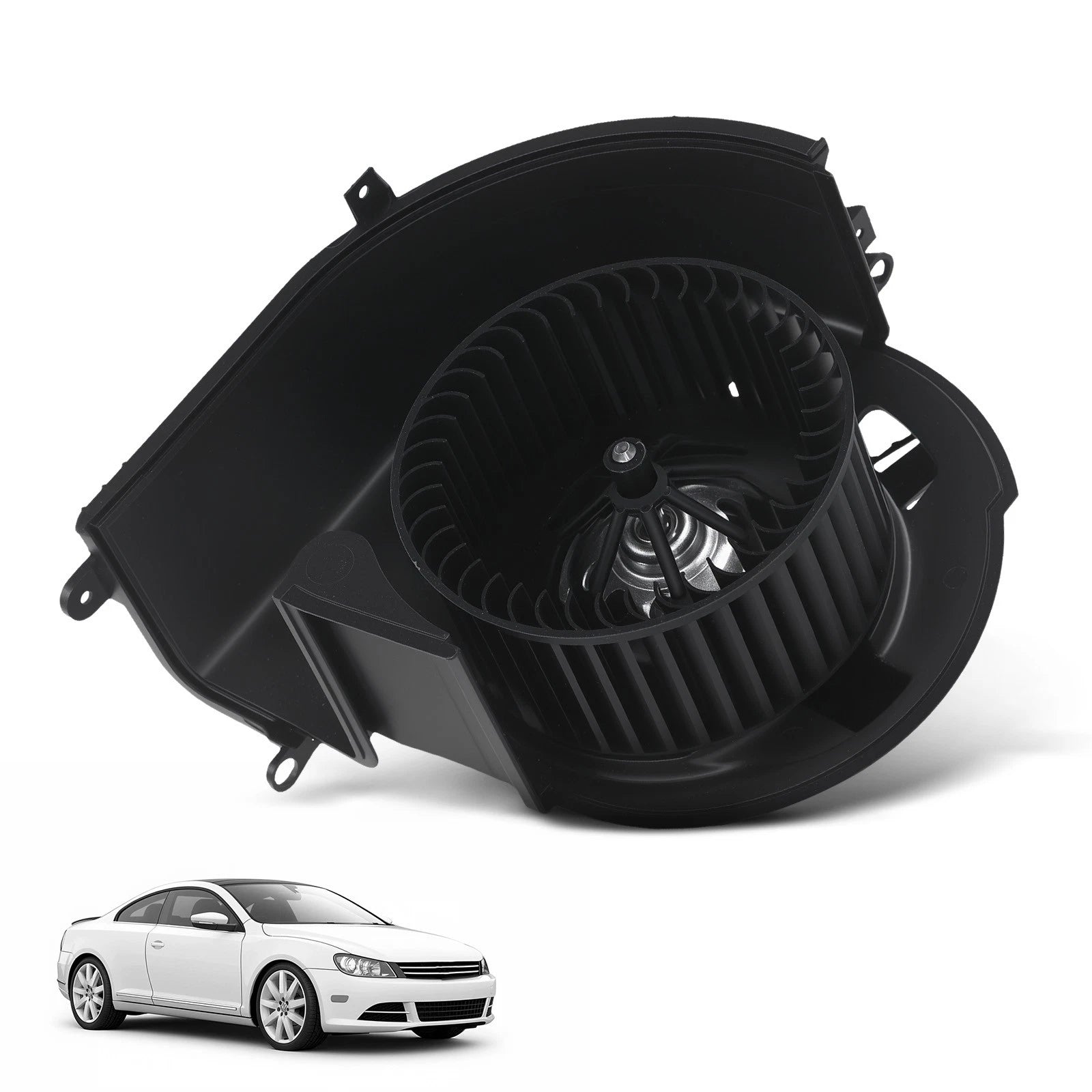 HVAC Heater Blower Motor with Fan Cage for BMW X5 X6 (2007–2014)
