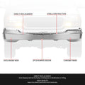 Chrome Front Bumper Face Bar for GMC Sierra Yukon (1999–2006)