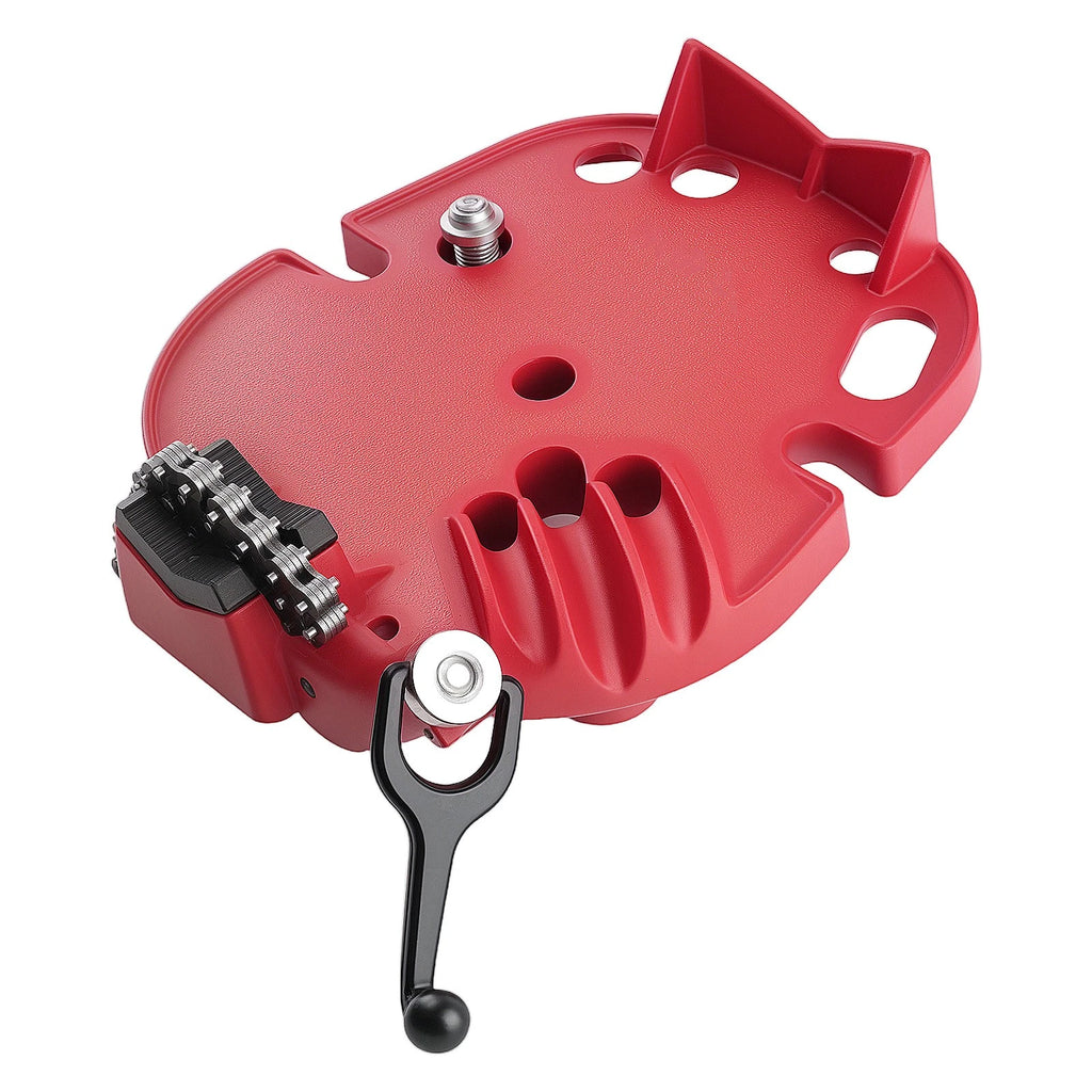 Chain Vise Stand Tripod for Pipe 1/8"-6" (Portable, Steel, 600kg)