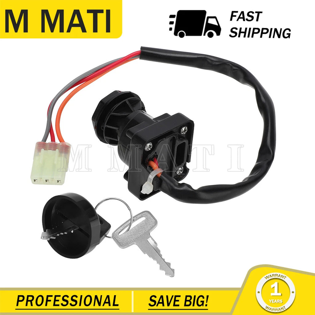 Ignition Switch Assembly for Kawasaki Brute Force 300 (2003–2018) KVF300