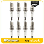 Set of 8 Iridium Spark Plugs for Ford F-150, Chevrolet Silverado 3500