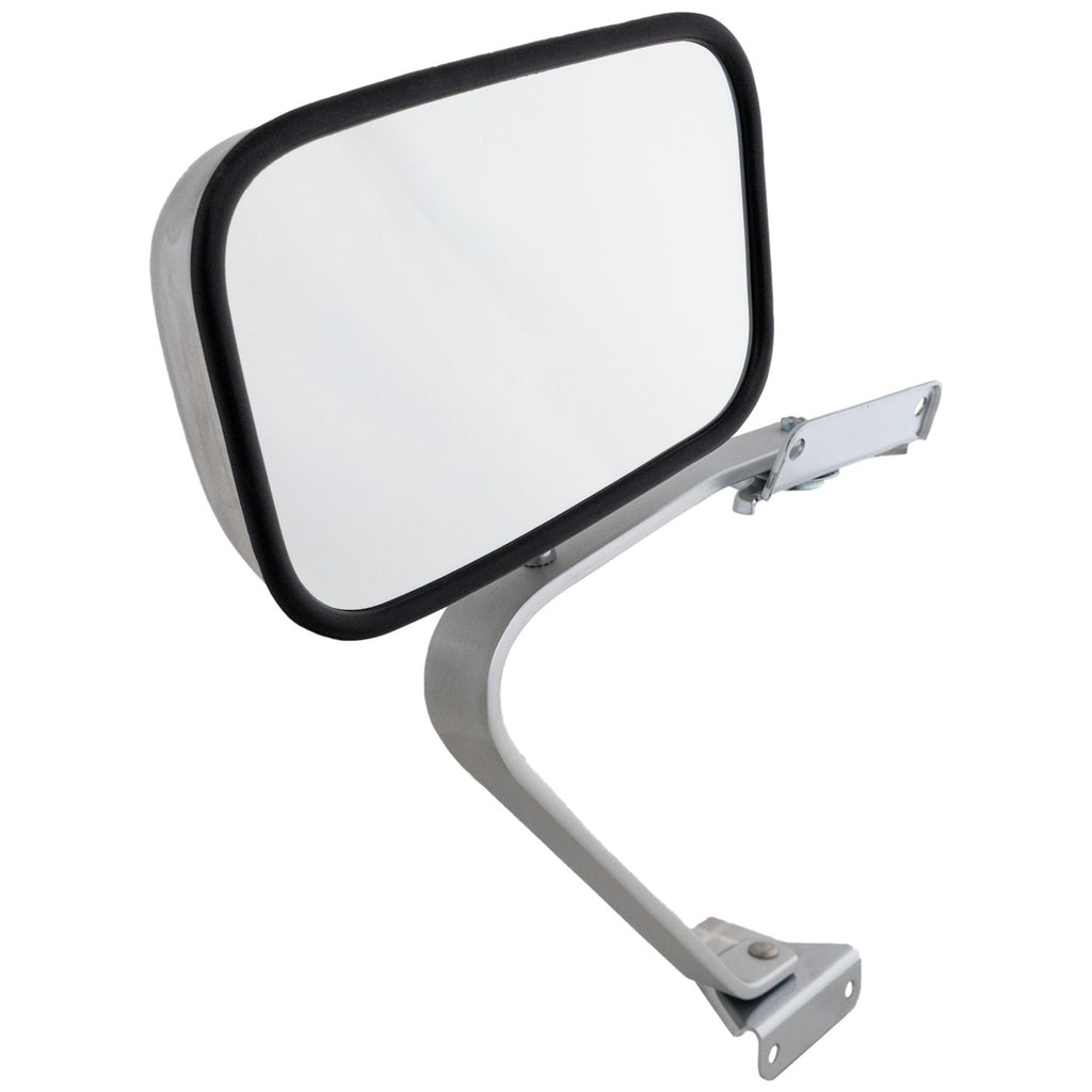Right Manual Folding Chrome Mirror for Ford F-150 F-250 F-350 Bronco (1987–1991)
