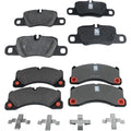 Set of 4 NAO Brake Pads for Porsche Panamera (2010–2020)