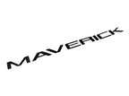 Tailgate Letters Inserts Black ABS Heavy Duty for 2022-2025 Ford Maverick