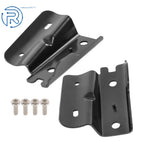 Set of 2 Black Steel Bow Brackets for Jeep Wrangler (2013–2017)