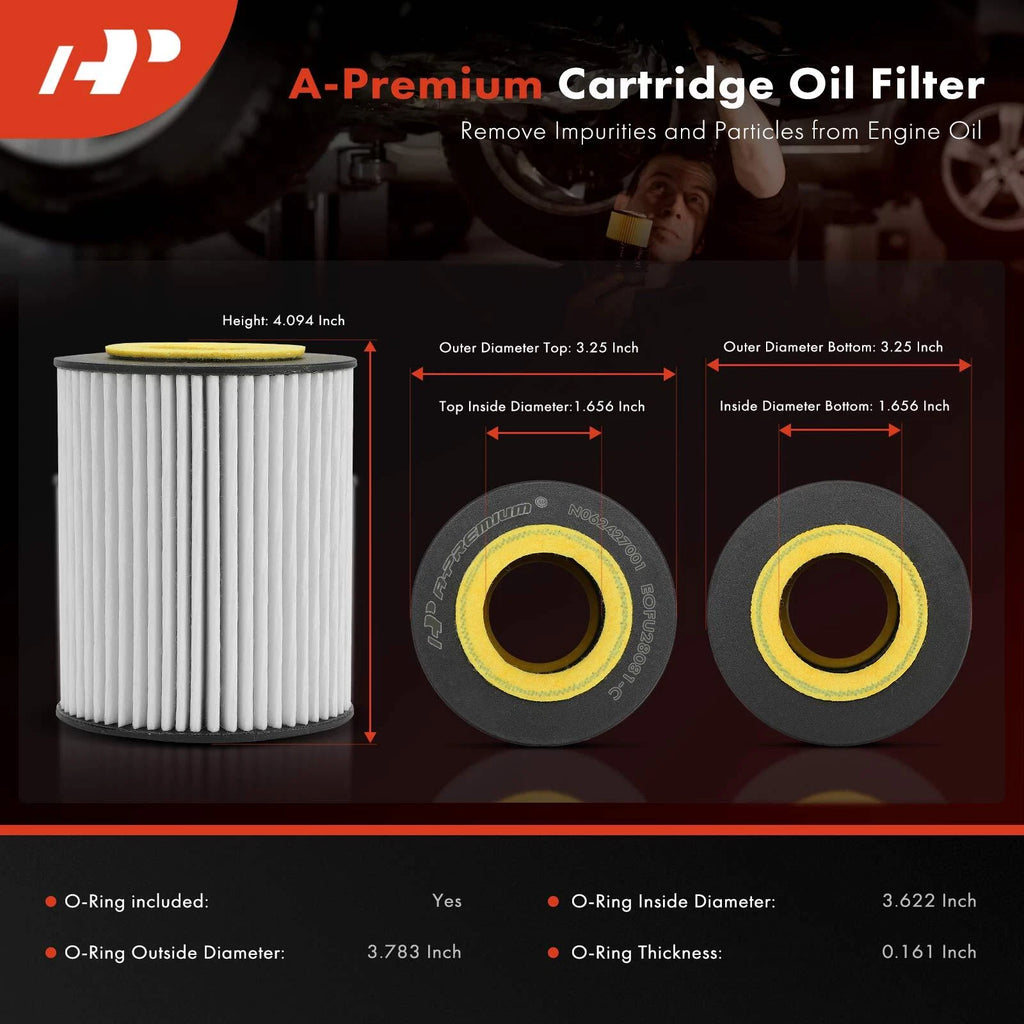 Engine Oil Filter for BMW 325Ci 330Ci 328i 325xi (1996–2006)