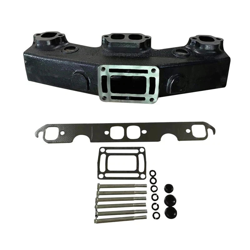 GM V8 Small Block Manifold for OMC Volvo Penta (3852374, 18-1986, 3847501)