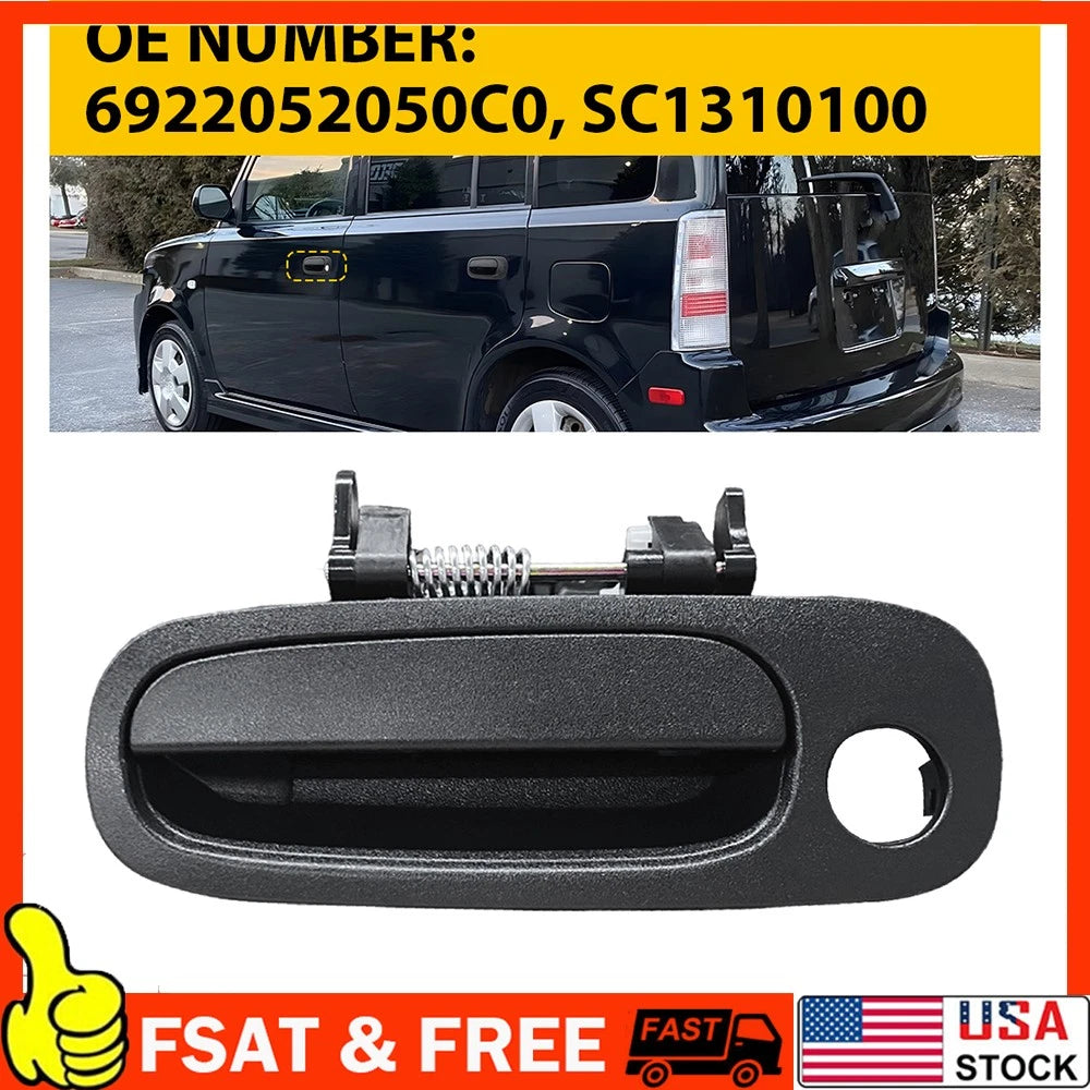 Driver Side Outside Door Handle for Scion xB (2004â2006) - Black