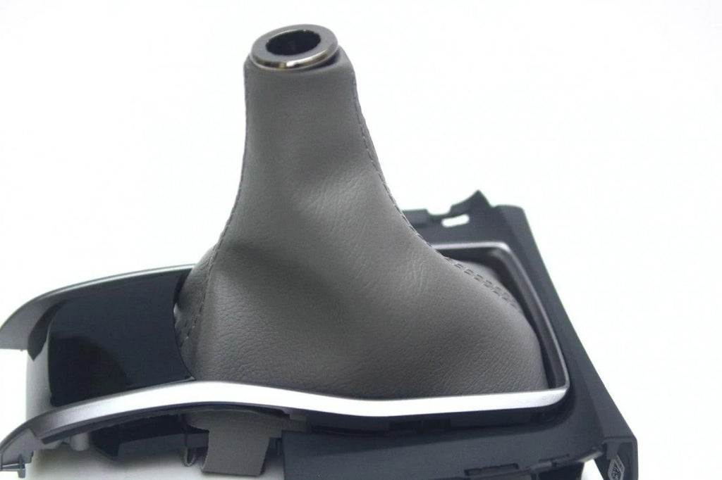 Manual Shift Boot Cover for Honda Civic (2016–2020) Gray PVC Leather
