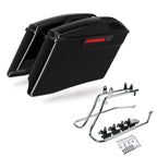 4" Stretched Saddlebags Conversion Brackets for Harley Softail Fat Boy (1984–2017)