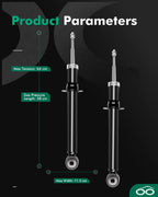 2X Front Shocks Struts Absorber for Lincoln LS Sedan RWD (2000–2002)
