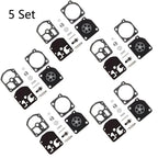 Set of 5 Carburetor Repair Kits for Stihl 009 010 011 012 (RB-11)