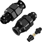 6AN Male to 5/16" Hardline Fitting for Universal Applications (Aluminum)