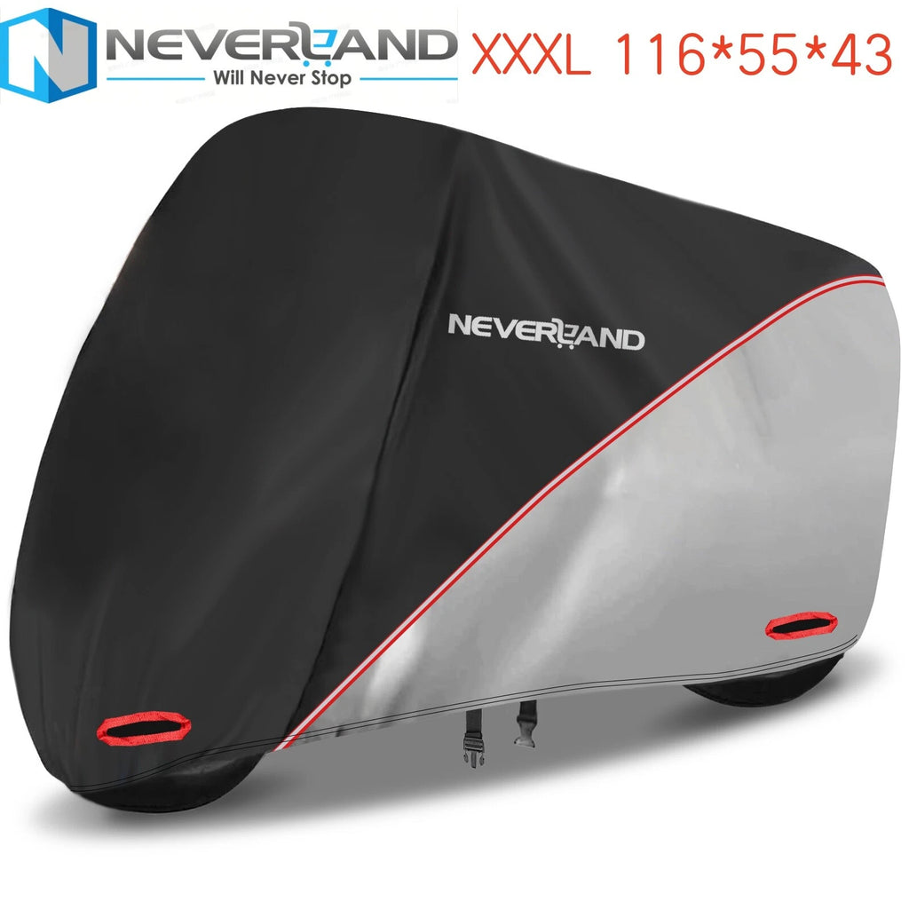 3XL Motorcycle Cover for Universal Fit (Waterproof, UV, Snow Protection)