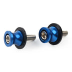8MM Swingarm Spools Slider Stand Screws for KAWASAKI ZX6R (2012-2021) Blue