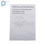 3 Prong 250V Welding Power Outlet Box NEMA 6-30R for