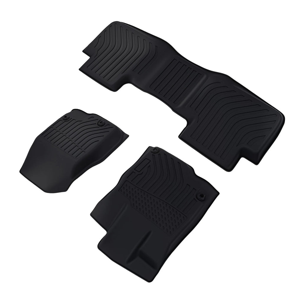 Set of 4 All-Weather Black Floor Mats for Acura RDX (2019–2025)