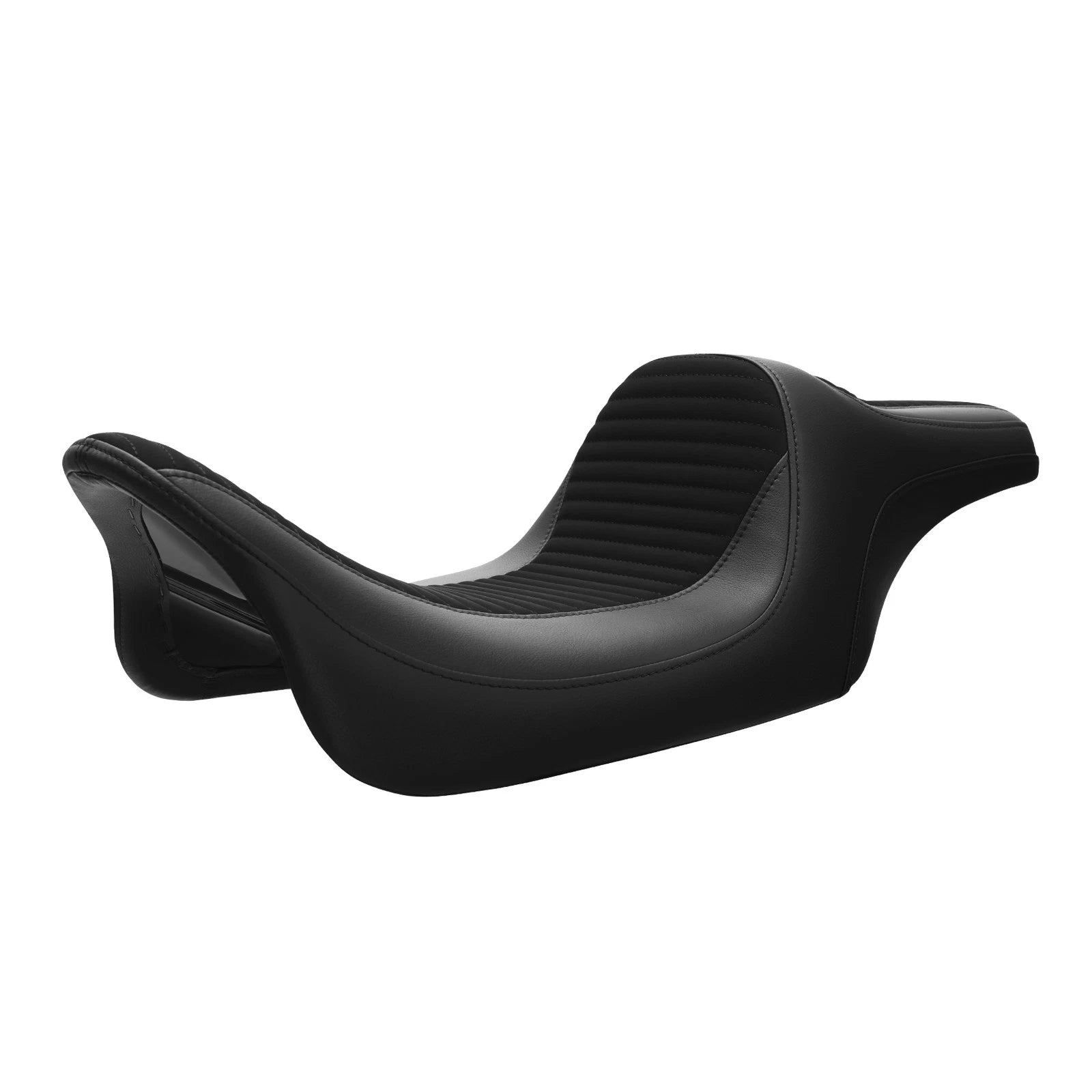 Black Rider Driver Passenger Seat for Harley Electra Street Glide (2009–2023)