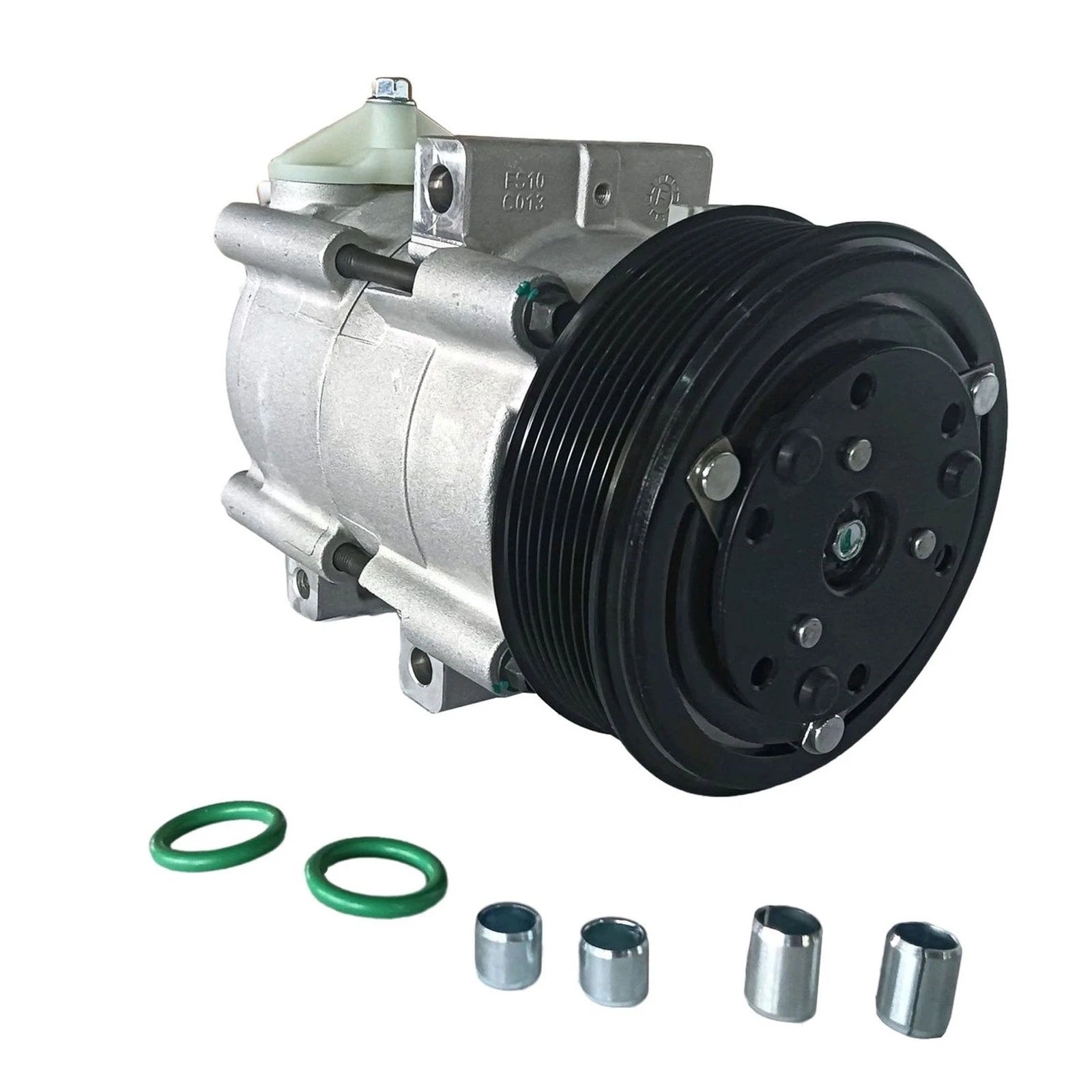 A/C Compressor w/ Clutch for Ford F-150 Super Duty Excursion (1999–2007) CO35112C