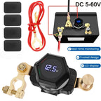 Top Post Battery Disconnect 250A DC for Marine RV Automotive (5-60V)