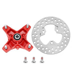 Set of 2 Wheel Hubs + Brake Discs for Honda TRX400X (2009–2014)