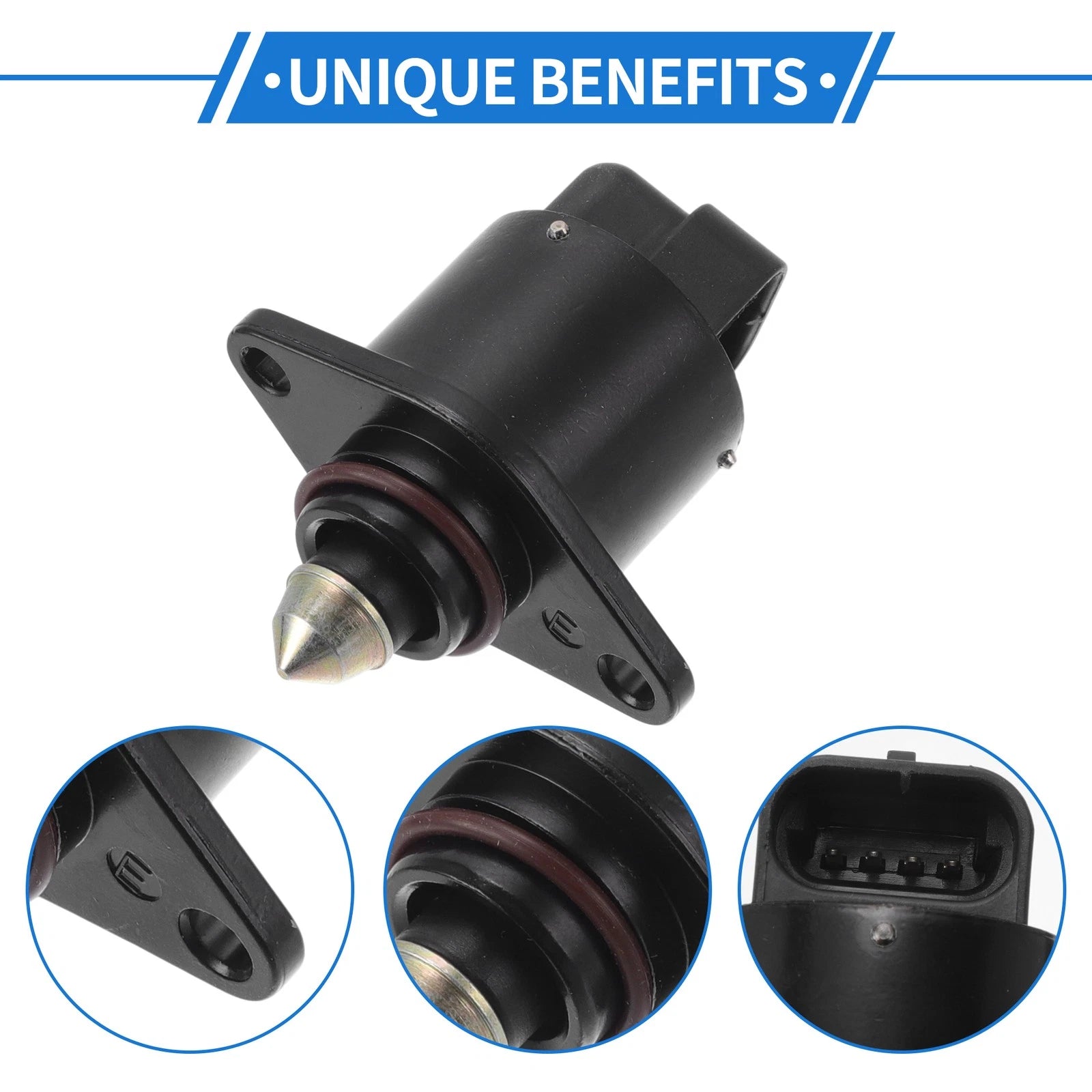 Idle Air Control Valve for GMC G3500 (1992–1996) No. 17112366 IACV