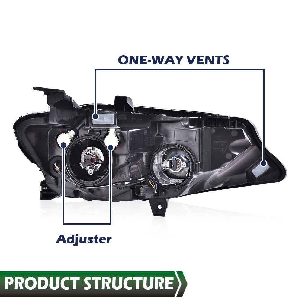 Halogen Headlight for Chevrolet Malibu (2019–2022) Left Driver Side