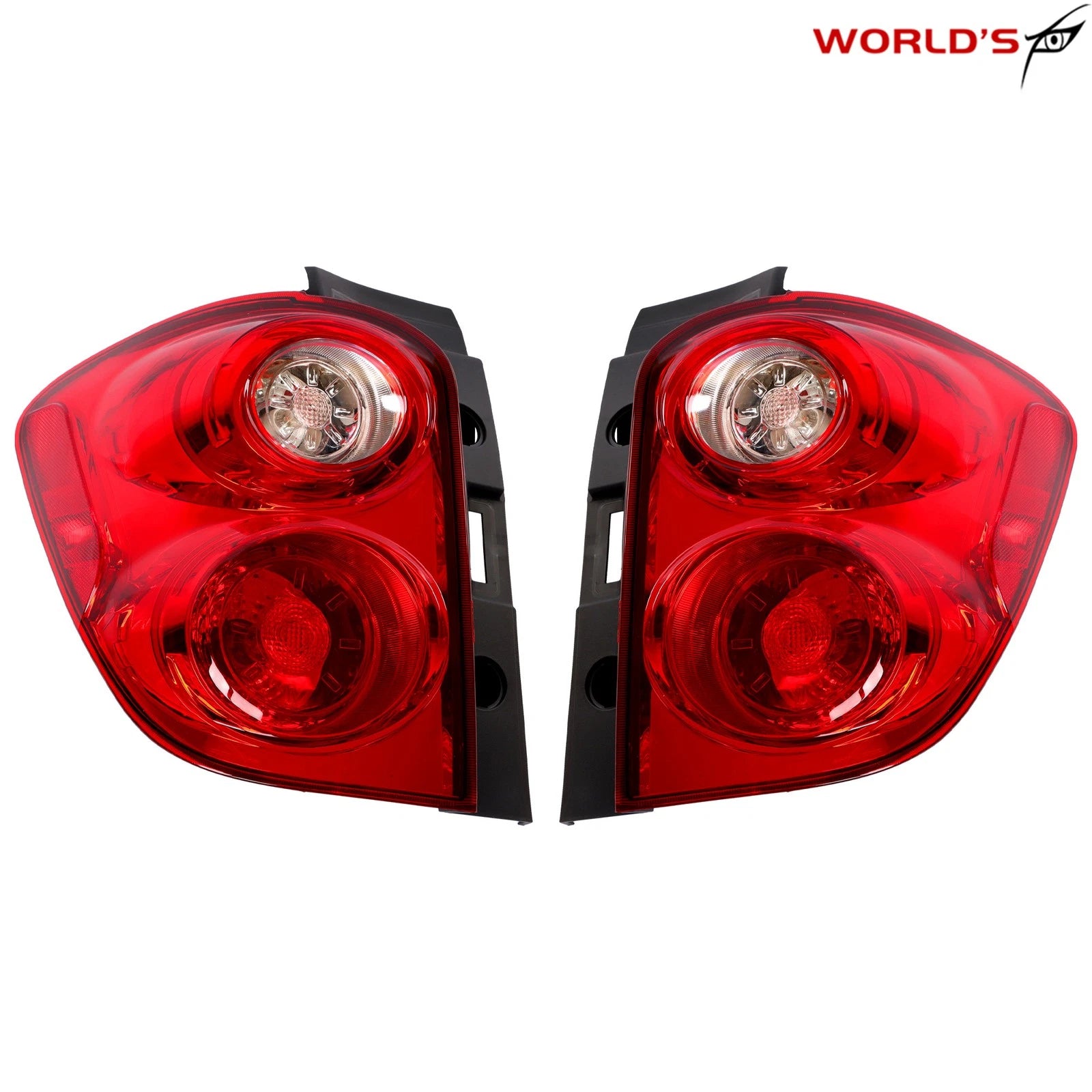 Tail Light Set for Chevy Equinox (2010–2015) Halogen Driver & Passenger
